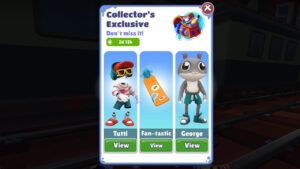 Subway Surfers Upcoming Collector's Exclusive Bundle of Subway Surfers Edinburgh 2023 by Time Travel