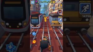 Subway Surfers, aber die rechte Spur ist verboten