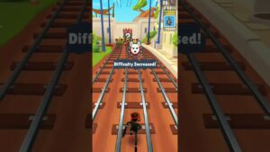 Subway surfers 💓 Mystery hurdles 💗 #shorts