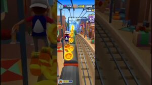 Subway surfers game.#hrsgameplay #subwaysurfersshorts #gaming #animation