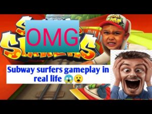 Subway surfers gameplay in real life 😱 हकीकत गेम वीडियो #gaming #shorts #youtubeshorts @MrBeast