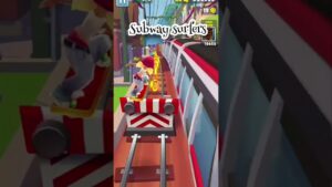 🚉Subway surfers video game play #shortvideo #gaming #anuraggames