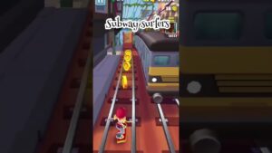 🚉Subway surfers video game play #shortvideo #gaming #anuraggames