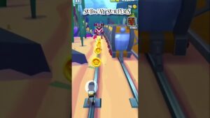 🚉Subway surfers video game play #shortvideo #gaming #anuraggames
