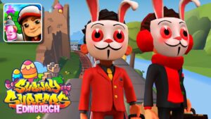 Use Event Coins to unlock Festive Frank and Fortune Outfit Subway Surfers Edinburgh 2023
