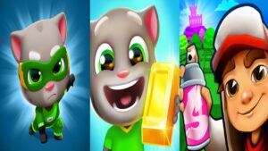 iGameBox😹Tom Hero Dash Run🆚 Tom Gold Run🆚 Subway Surfers Edinburg😍Kid gameplay #402