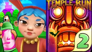 iGameMix👩‍🚒Bonnie Lucky Outfit Edinburgh Subway Surfers 🆚Temple Run 2 Spooky Summit👏KidPlay #250