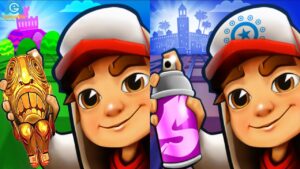 iGameMix👩‍🚒Jake Subway Surfs Adventure 🆚 Jake Marrakesh Subway Surfers Edinburgh👏Kid GamePlay #259