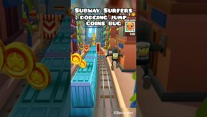 subway surfers dodging jump coins bug