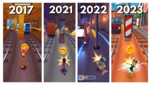 COPENHAGEN Map Comparison | 2017 - 2021 - 2022 - 2023 | Subway Surfers