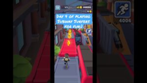 Day 4 of playing Subway Surfers for fun:) #fypシ #subwaysurfers