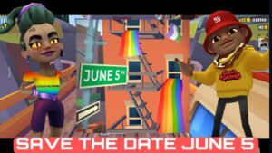SAVE THE DATE 5 JUNE: Subway Surfers Next City Update