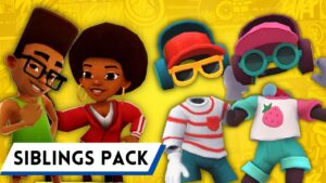 SIBLINGS PACK - Subway Surfers - Fresh, Ella, Tutti & Fruitti