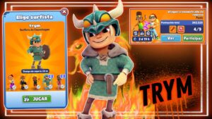 SUBWAY SURFERS 2023 NEW TAG TIME ATTACK IN PARIS WITH TRYM