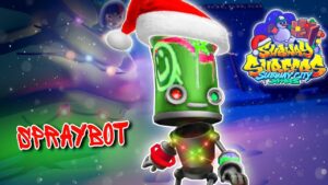 SUBWAY SURFERS SUBWAY CITY X'MAS: SPECIAL SPRAYBOT