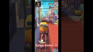 Subway Surfers 591 : How to Get More Coins and Power-Ups : #shorts #viral #subwaysurfers