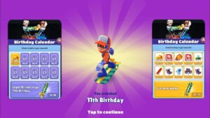 Subway Surfers Birthday Calendar 2023 Subway Surfers World Tour Copenhagen Birthday Special 2023