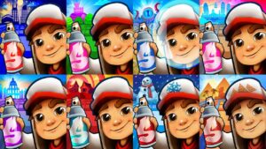 Subway Surfers Chicago 2023 VS Edinburgh Underwater Barcelona Oxford Lunar New Year Christmas Cairo