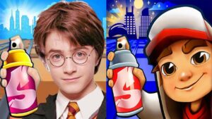 Subway Surfers Chicago 2023 vs Harry Potter Run Gameplay HD