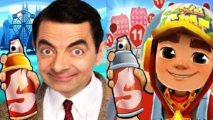 Subway Surfers Copenhagen 2023 Jake Star Outfit vs Mr Bean Run Gameplay HD