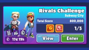 Subway Surfers Copenhagen 2023 Rivals Challenges || Stage 1