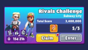 Subway Surfers Copenhagen 2023 Rivals Challenges || Stage 3 (Unlock Danger Dasher Board)