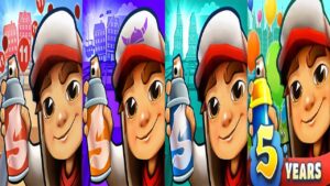 Subway Surfers Copenhagen 2023 VS Copenhagen 2022 VS Copenhagen 2021 VS Copenhagen 2017