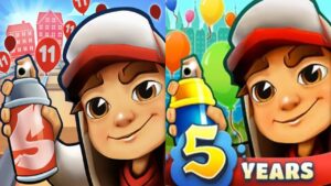 Subway Surfers Copenhagen 2023 VS Subway Surfers Copenhagen 2017