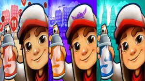 Subway Surfers Copenhagen 2023 VS Subway Surfers Copenhagen 2022 VS Subway Surfers Copenhagen 2021