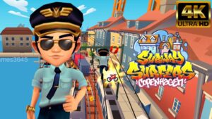 ⭐Subway Surfers Copenhagen -  Gameplay #1 - 4K [3840p60FPS]