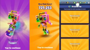 Subway Surfers New Version Subway Surfers World Tour Chicago 2023 by time travel Tagger Hoverboard