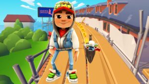 Subway Surfers Theo Yêu Cầu – Jake Và Ván Trượt Viking