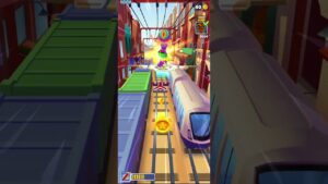 Subway Surfers flying scene #shorts