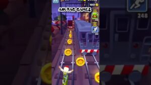 Subway surfers Gameplay short video #shortfeed #Shorts #anuraggames