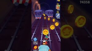 Subway surfers game play short video #shorts #youtubeshorts #trending #viral #funny #plzsubscribe