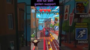Subway surfers no coin challenge pt. 4!#gaming #subwaysurfer #viral #trending #nocoinchallenge