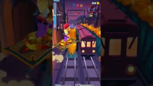 Subway surfers tag time dusty skateboard