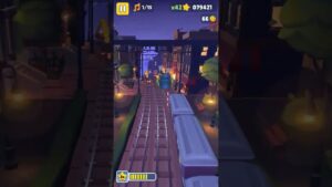 subway surfers funny movements 🤣 #subwaysurfers #shorts