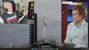 xQc gets an Ad while playing Subway Surfers