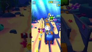 #8K SUBWAY SURFERS UMA LETRA NO FUNDO DO MAR  #youtubeshorts #video #subway #viral  #shorts #viral