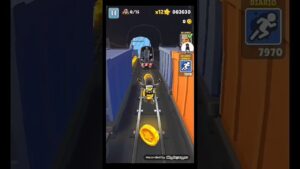 Antes vs Depois fazendo burlas no subway surfers #shorts