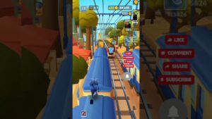 Hoverboard Challenge subway surfers Part 5 #hoverboard #subwaysurferschallenge #subwaysurfer #shorts