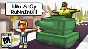 I made Subway Surfers, but it's Tiananmen Square