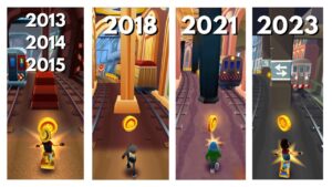 NEW YORK Map Comparison | 2013 - 2014 - 2015 - 2018 - 2021 - 2023 | Subway Surfers