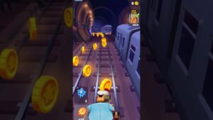 Subway Surf game Running princess #short #clip #viral#