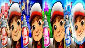 Subway Surfers Copenhagen 2023 VS Chicago VS Edinburgh VS Underwater