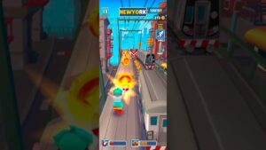 Subway Surfers New York 2023 - Collecting the letters "NEW YORK" #shorts