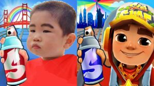 Subway Surfers New York 2023 Jake Star Outfit vs Shin Chan Subway Rush Gameplay HD