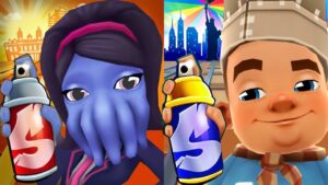 Subway Surfers New York 2023 King vs Subway Surfers Monaco Cathy Gameplay HD