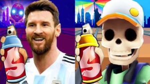 Subway Surfers New York 2023 Manny vs Lionel Messi Subway Run Gameplay HD